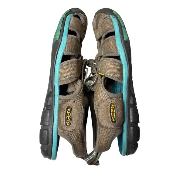 Keen Womens Clearwater CNS Size 9 Water Sandal Shoe Hiking Walking Turq‎ Gray - Picture 8 of 9